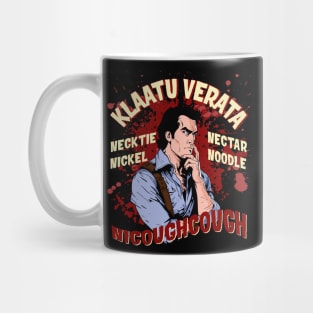 Klaatu Verata Nikto Quote Mug